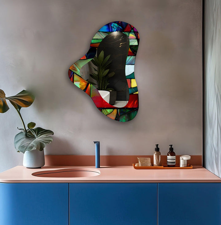 Mirror wall art showcasing intricate designs that enhance the sophistication of your walls
