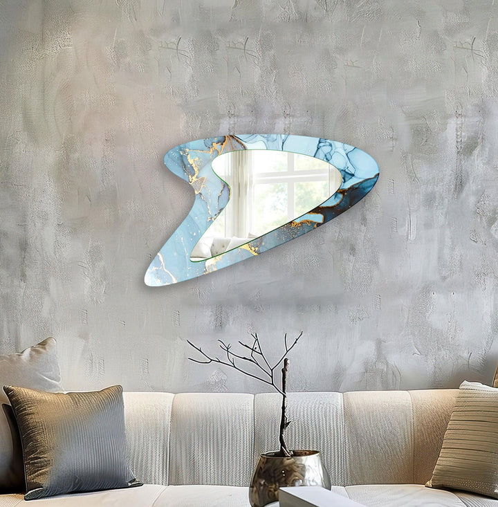 Stylish wall mirrors crafted with clean lines to complement modern interiors

