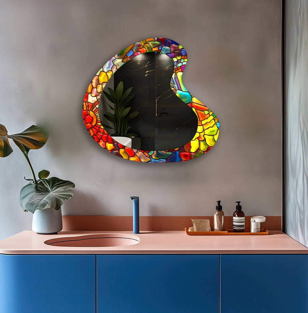 Stylish wall mirrors with bold and sleek frames to elevate the decor of any room
