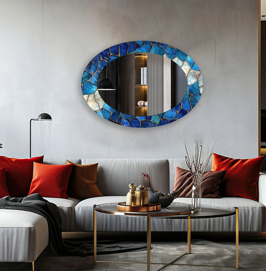 Mirror wall decor with bold designs that serve as a stunning focal point in any room

