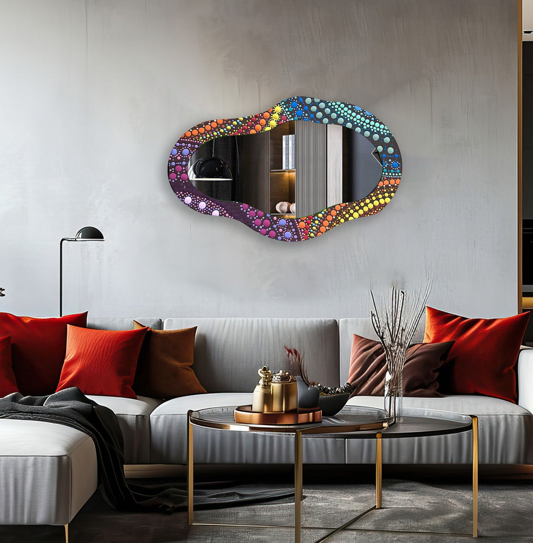 Stylish wall mirrors designed with modern aesthetics to complement any decor theme
