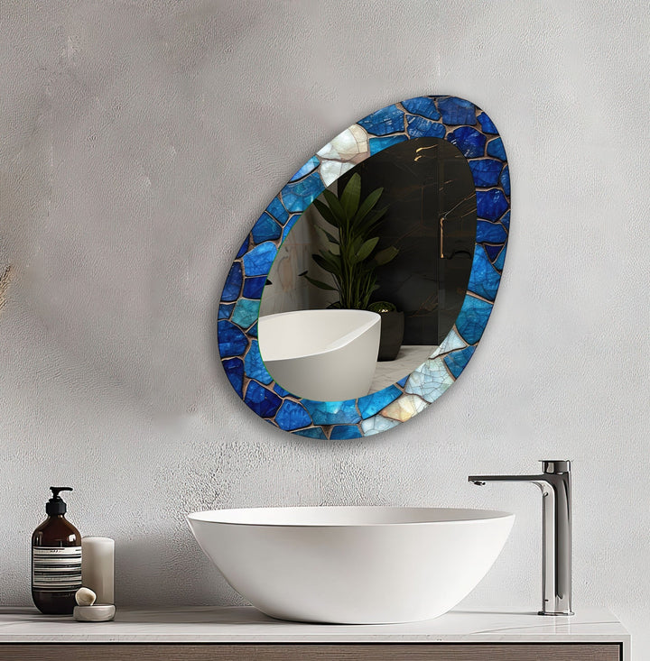 Decorative wall mirror blending timeless charm with contemporary style for versatile decor
