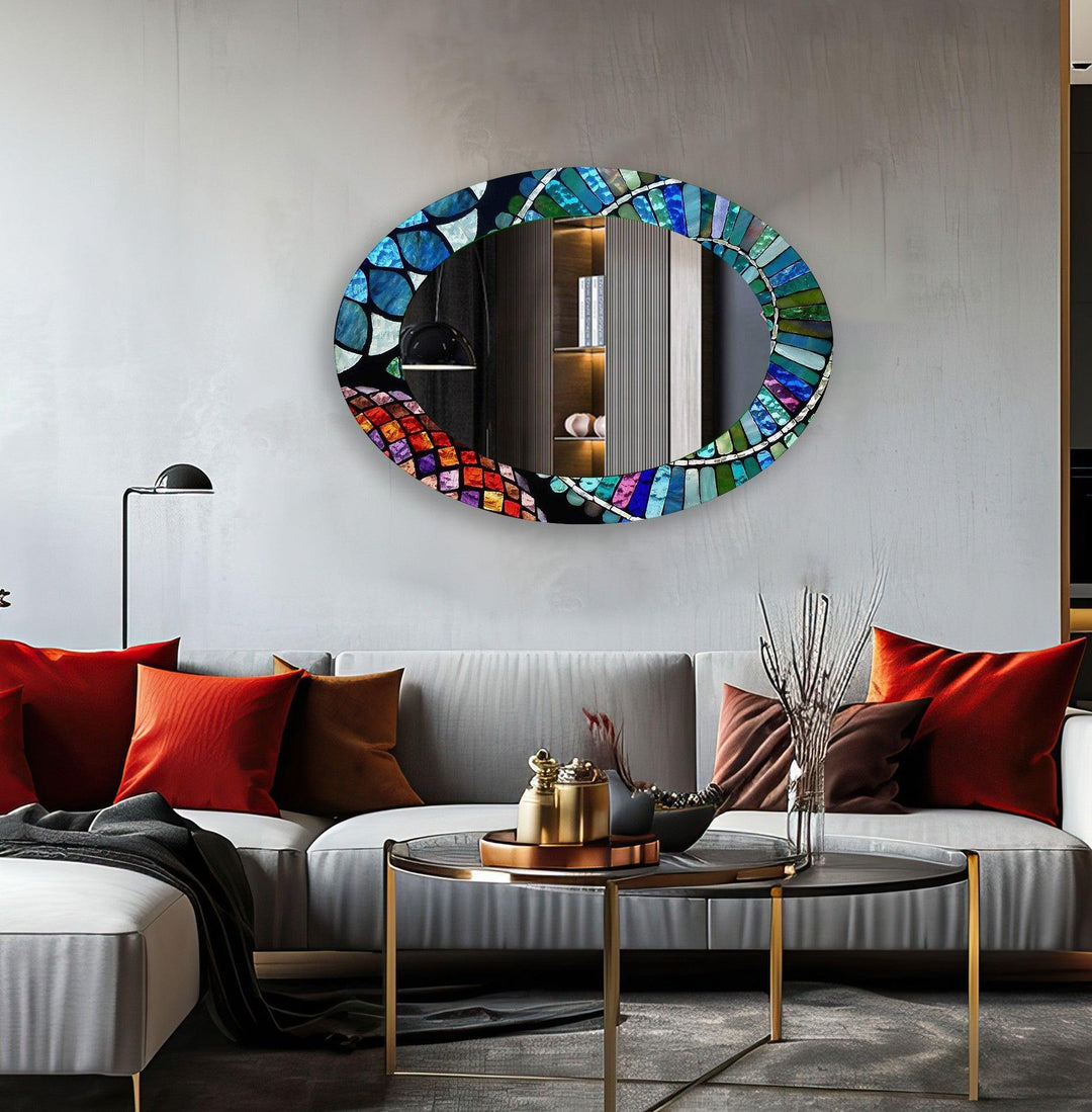 Stylish wall mirrors crafted with clean lines to complement modern interiors
