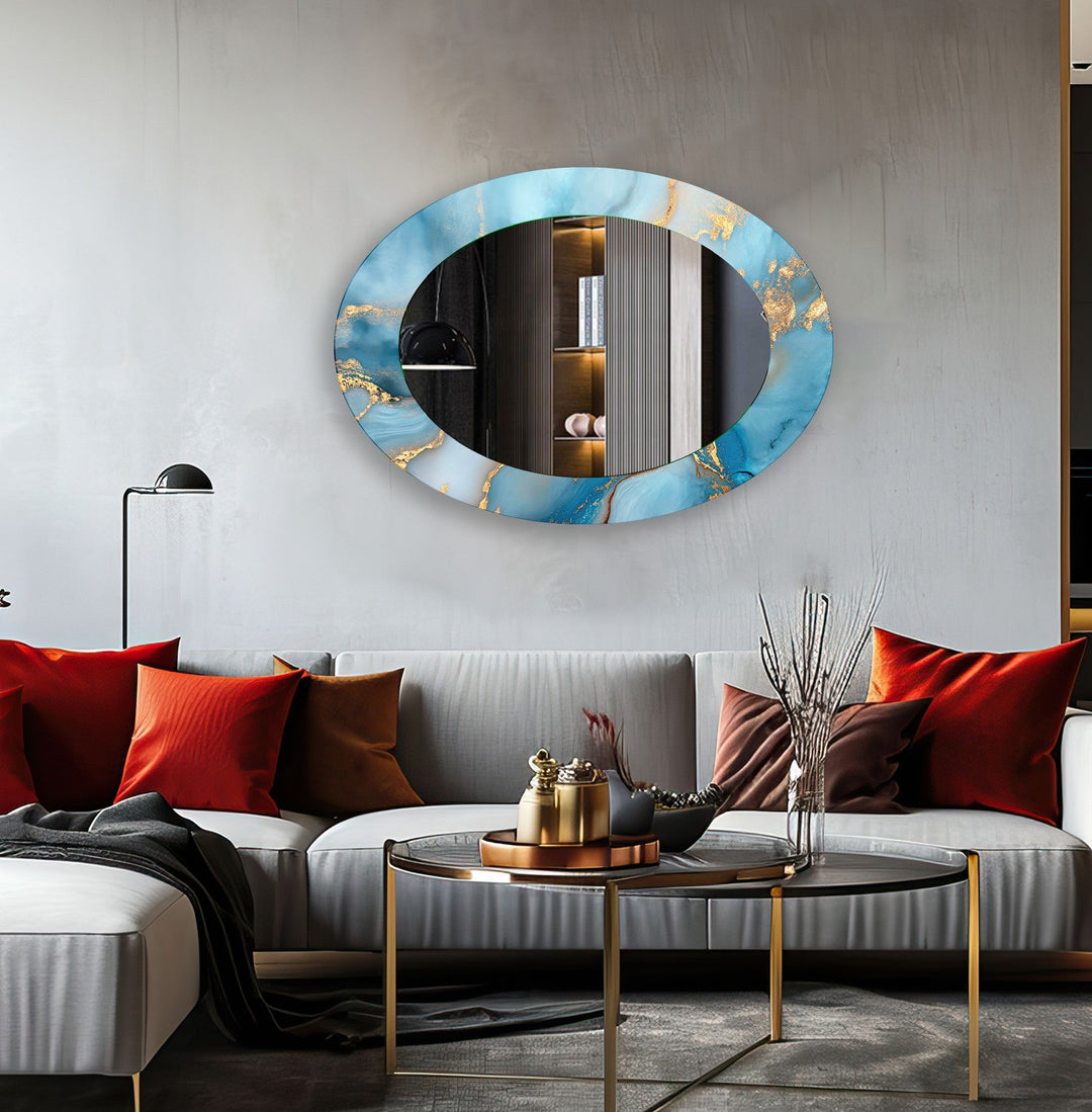 Stylish wall mirrors featuring sleek and modern frames for a sophisticated look
