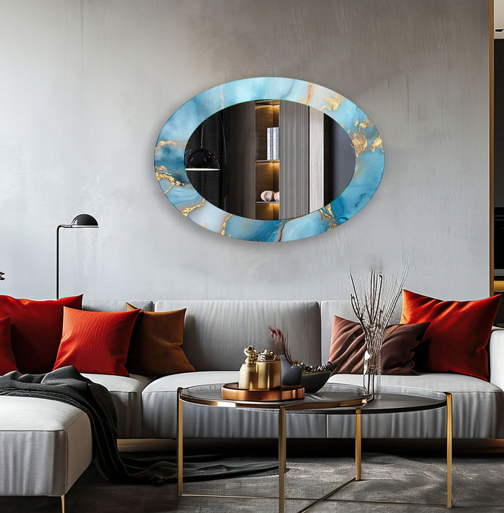 Stylish wall mirrors featuring sleek and modern frames for a sophisticated look
