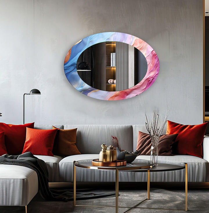Mirror wall art showcasing intricate designs that enhance the sophistication of your walls
