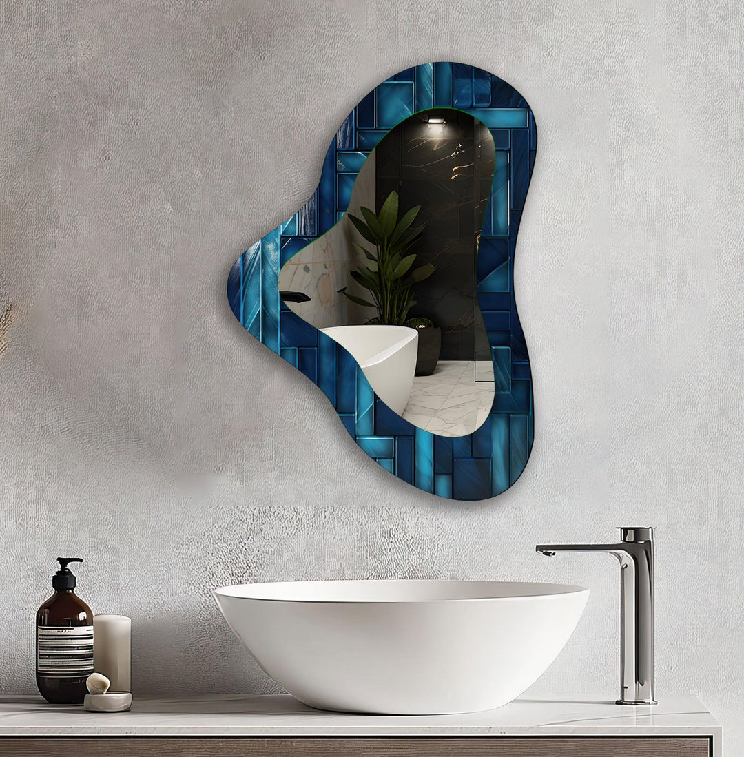 Stylish wall mirrors crafted with clean lines to complement modern interiors
