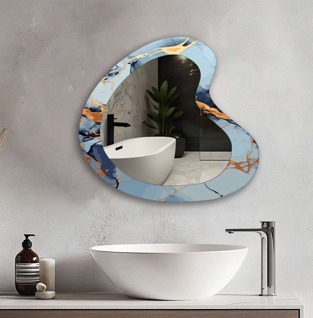 Stylish wall mirrors with bold and sleek frames to elevate the decor of any room
