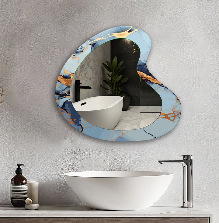 Stylish wall mirrors with bold and sleek frames to elevate the decor of any room
