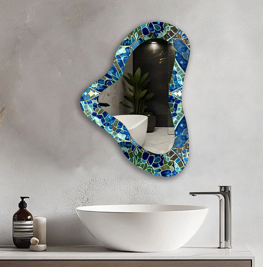 Wall mirrors featuring sleek lines and creative frames to bring modern charm to your decor
