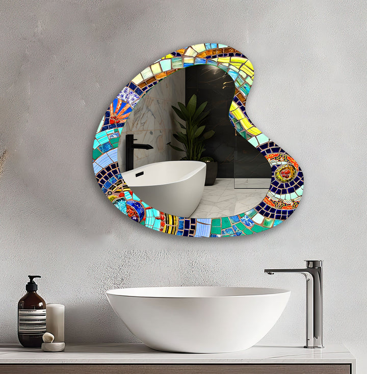 Stylish wall mirrors with bold and sleek frames to elevate the decor of any room
