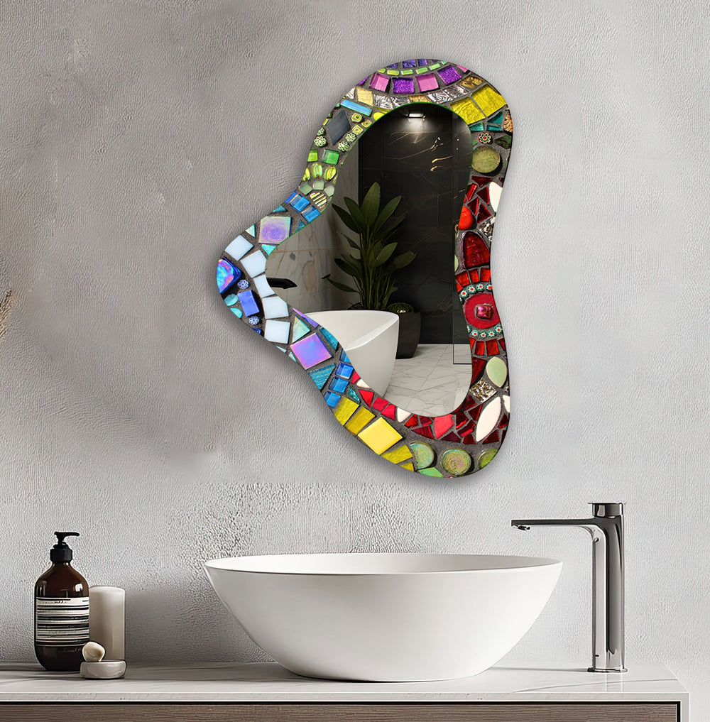 Decorative wall mirror showcasing minimalist elegance for a timeless addition to any room
