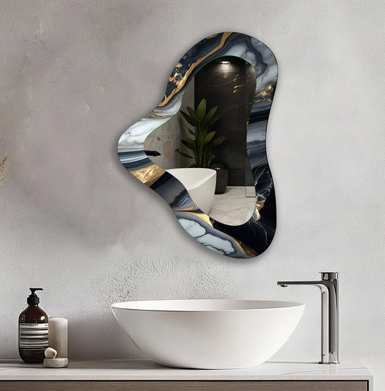 Stylish wall mirrors crafted with clean lines to complement modern interiors
