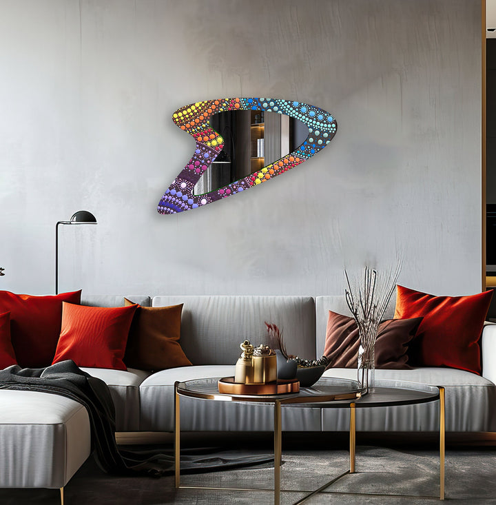 Wall mirrors featuring intricate designs to add depth and light to your living space
