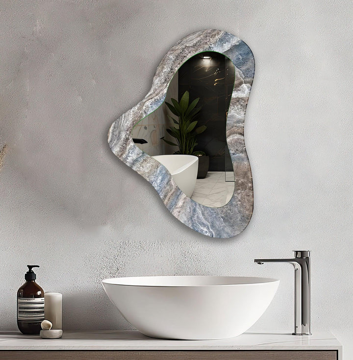 Wall mirrors featuring intricate designs to add depth and light to your living space
