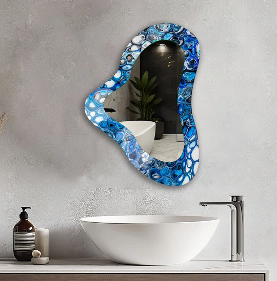 Decorative wall mirror showcasing minimalist elegance for a timeless addition to any room
