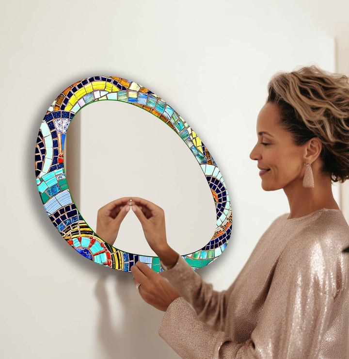 Wall mirrors featuring sleek lines and creative frames to bring modern charm to your decor
