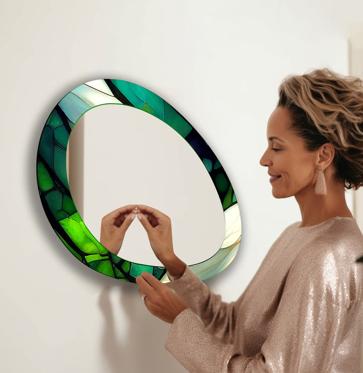 Wall mirrors featuring intricate patterns for a decorative piece that transforms your space
