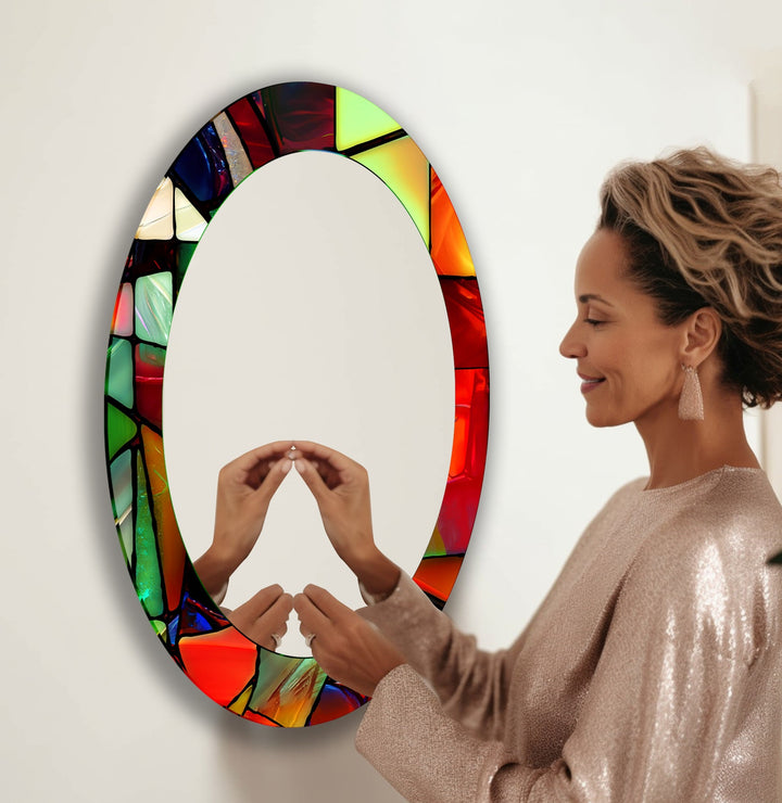 Mirror wall art showcasing intricate designs that enhance the sophistication of your walls

