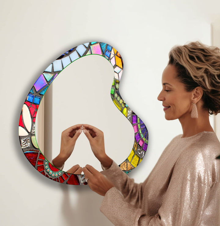 Wall mirrors featuring intricate patterns for a decorative piece that transforms your space
