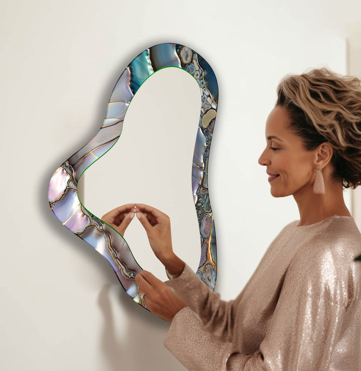 Stylish wall mirrors designed with sleek frames to elevate the aesthetic of any room

