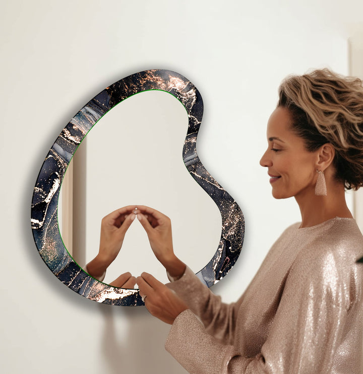 Stylish wall mirrors designed with modern aesthetics to complement any decor theme
