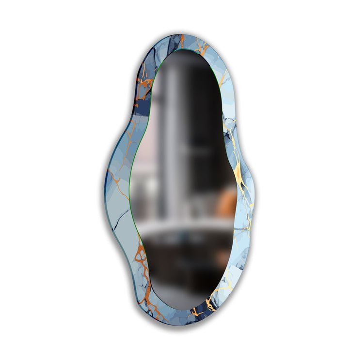 Mirrored wall art showcasing intricate craftsmanship for a unique and stylish addition
