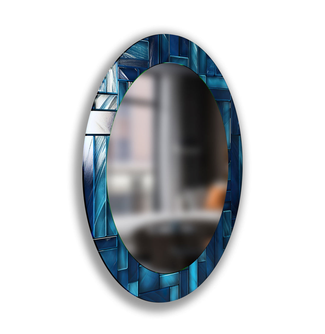 Mirror wall decor blending functionality and artistic design for versatile home styling
