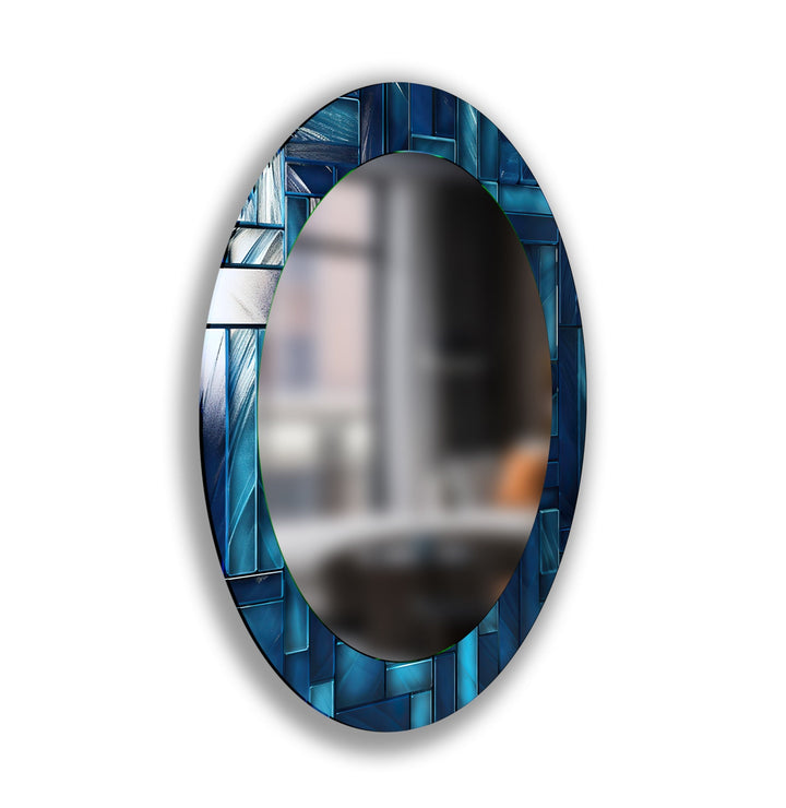 Mirror wall decor blending functionality and artistic design for versatile home styling
