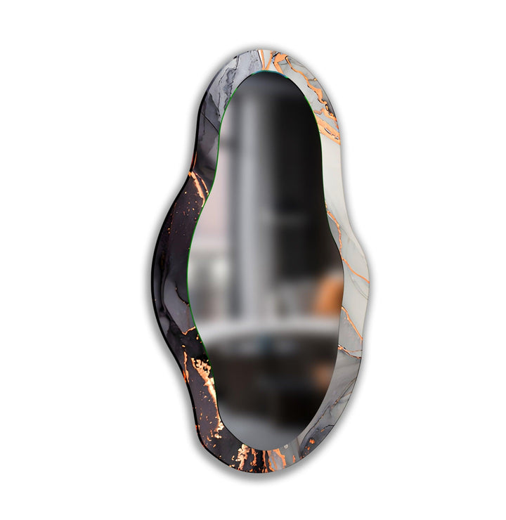 Black And White Living Room Wall Mirror
