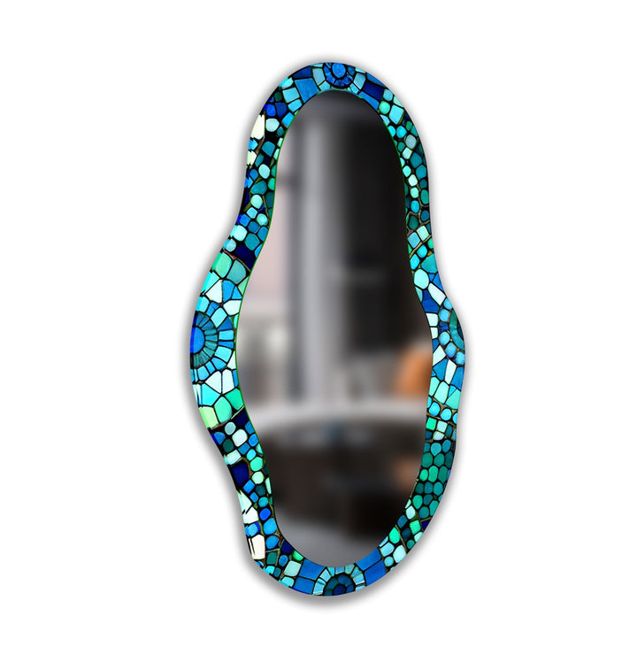 Mirrored wall art with stylish and artistic elements for a bold decor statement
