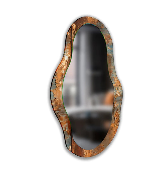 Copper Marble Decorative Wall Mirror - MyPhotoStation