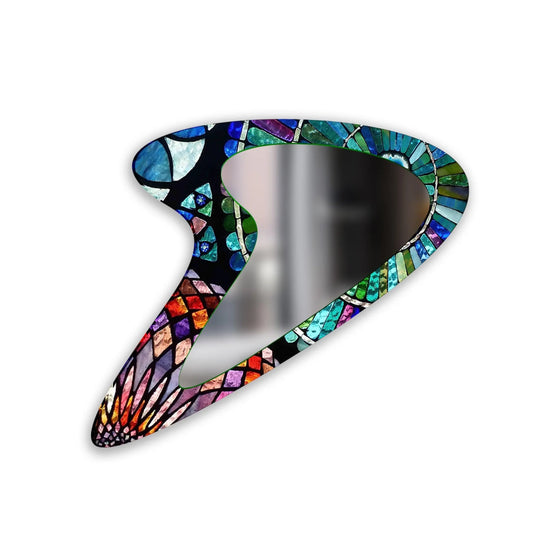 Stylish wall mirrors with ornate frames to create a luxurious and eye-catching feature
