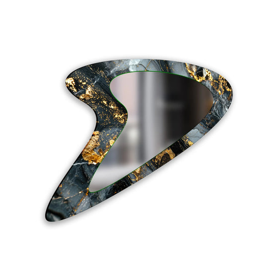 Mirrored wall art showcasing creative shapes and patterns to elevate your wall decor
