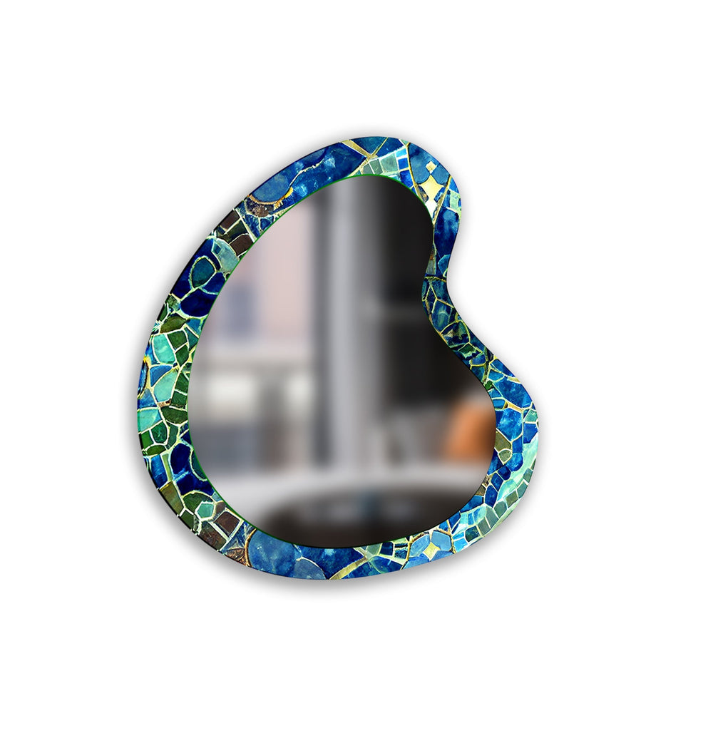 Decorative wall mirror perfect for adding a touch of modern elegance to your home
