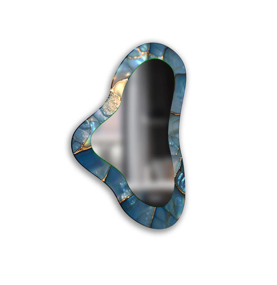 Mirrored wall art showcasing creative shapes and patterns to elevate your wall decor
