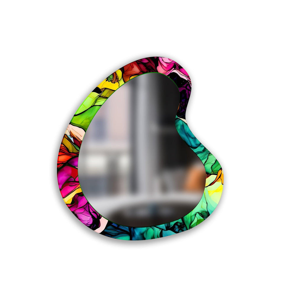Mirror wall decor with bold designs that serve as a stunning focal point in any room
