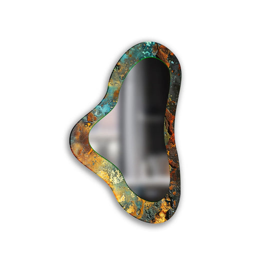 Stylish wall mirrors with bold and sleek frames to elevate the decor of any room
