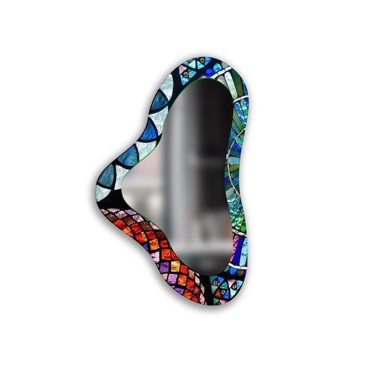 Decorative wall mirror perfect for adding a touch of modern elegance to your home
