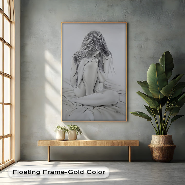 Intimate Erotic Canvas Wall Art - Romantic Erotic Artwork