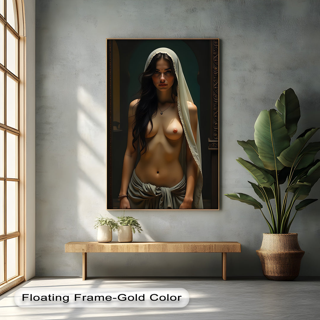 Mystic Veil – Erotic Canvas Wall Art | Biggest Canvas