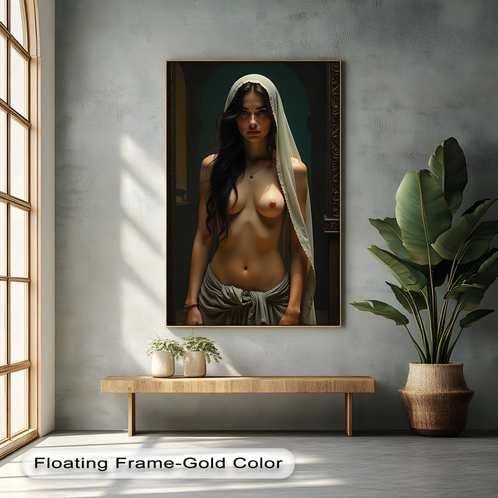 Mystic Veil – Erotic Canvas Wall Art | Biggest Canvas