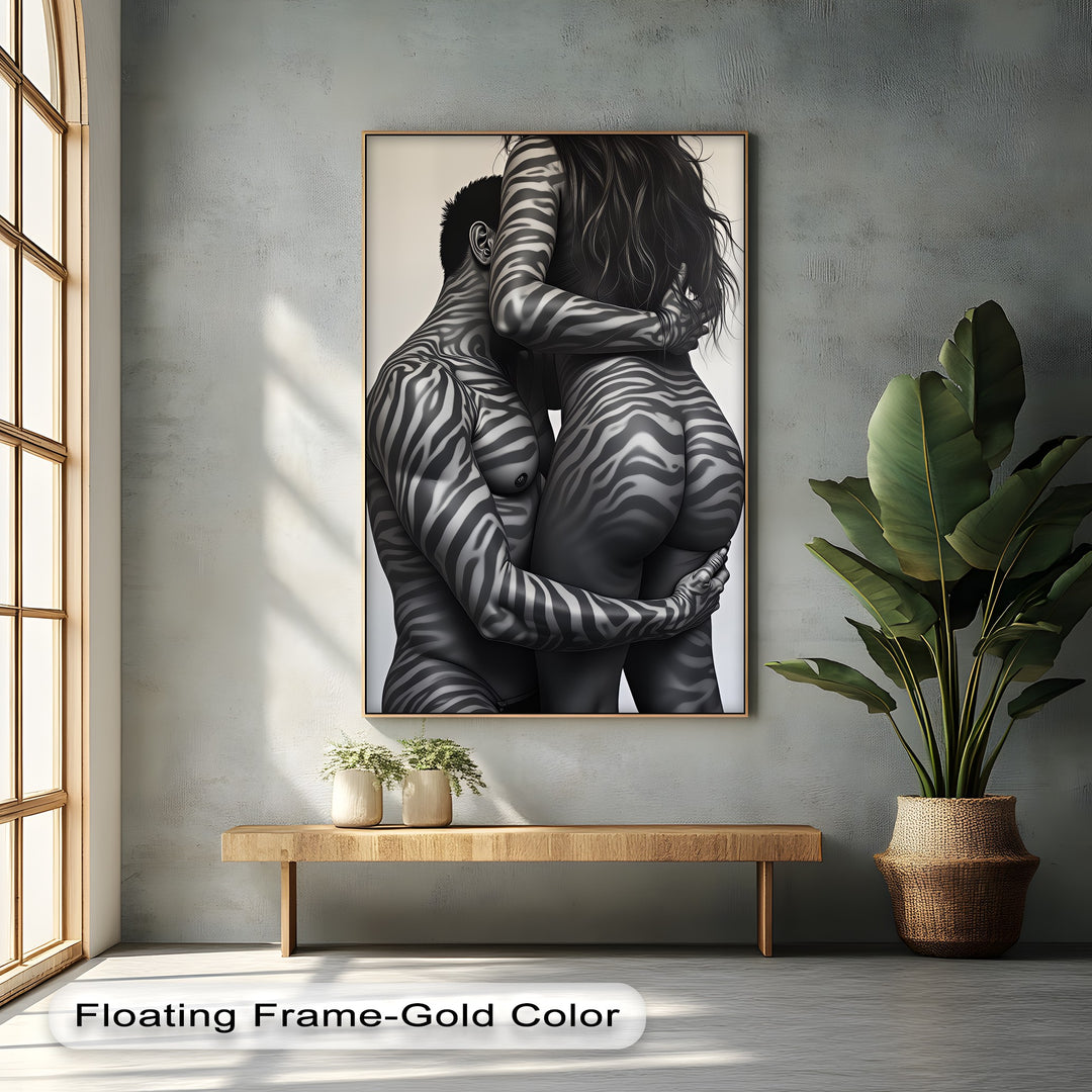 Passionate Connection – Erotic Canvas Print