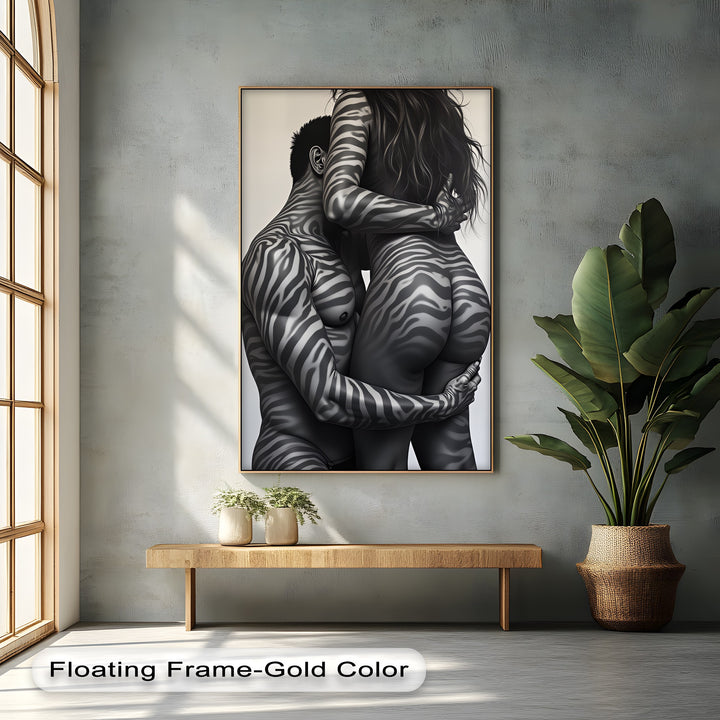 Passionate Connection – Erotic Canvas Print