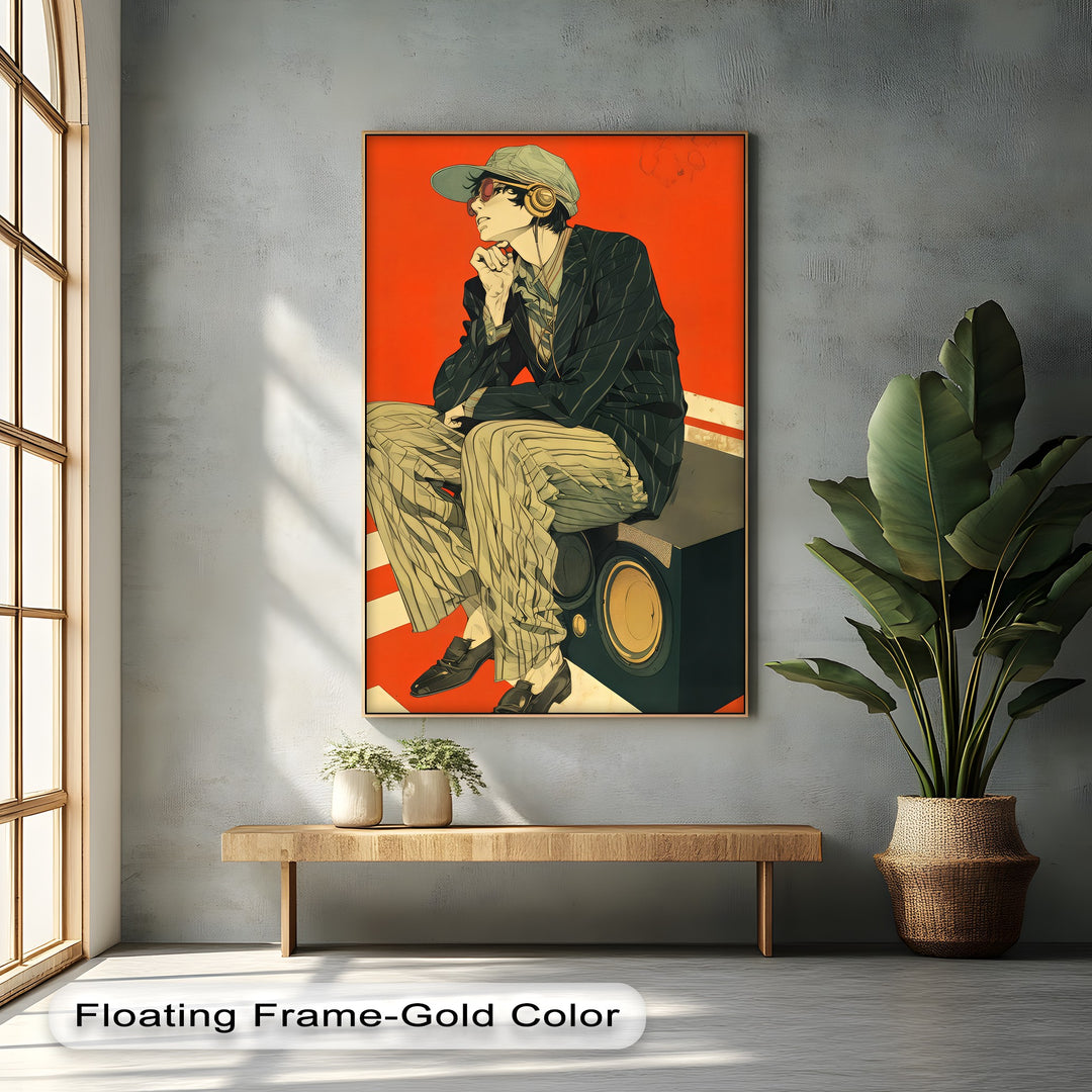 Sound Style – Retro Street Vibe Canvas Print