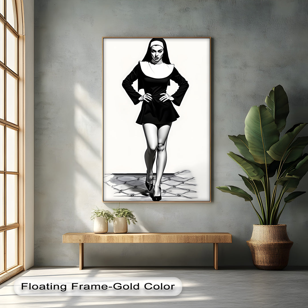 Divine Temptation – Erotic Canvas Print