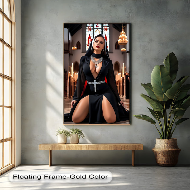 Sacred Temptation – Erotic Canvas Art