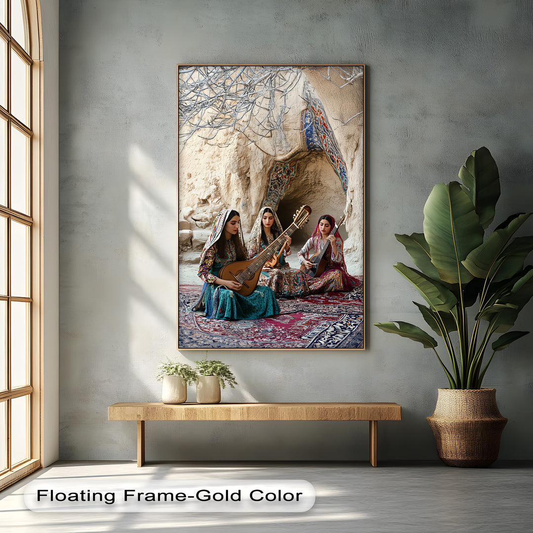 Melody of the Desert – Persian Canvas Print