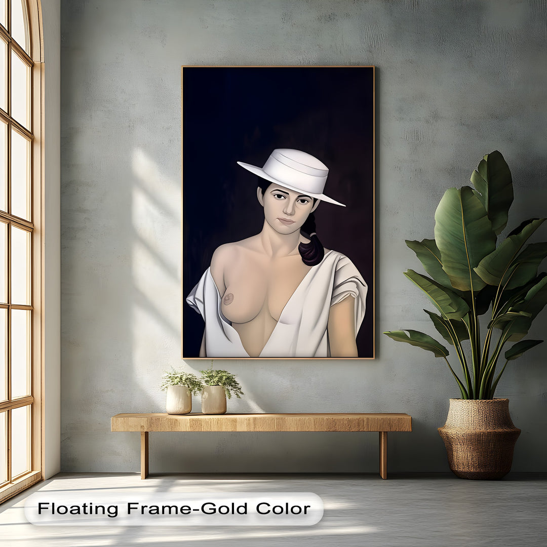 Timeless Allure – Erotic Canvas Wall Art | Modern Framed Artwork Décor