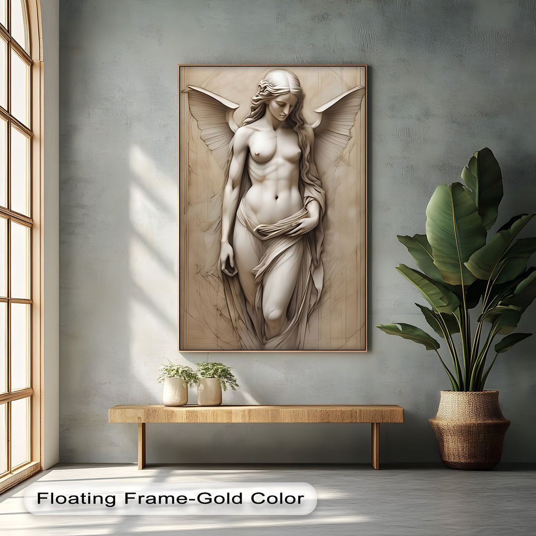 Ethereal Grace – Erotic Canvas Print